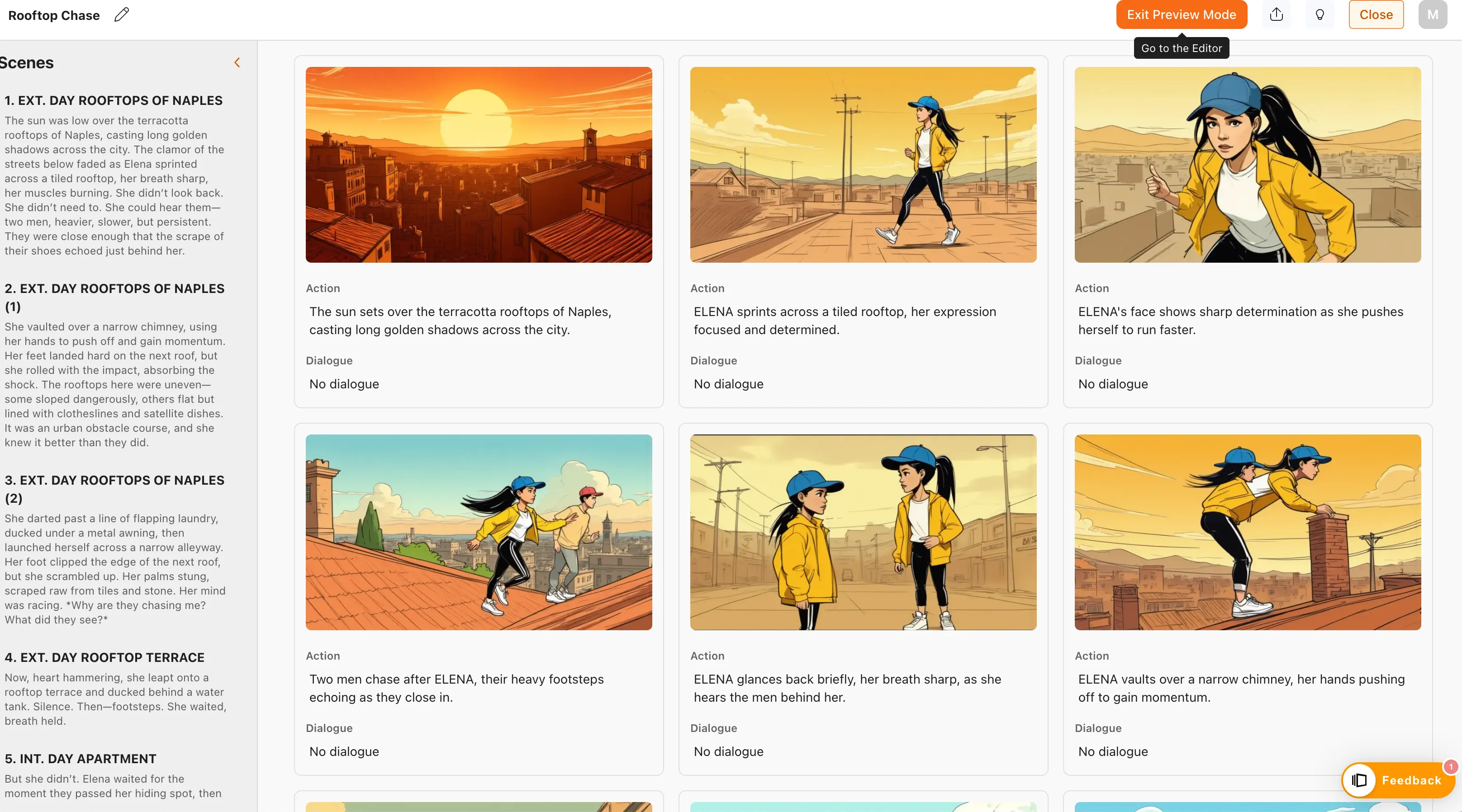 Story-boards.ai screenshot 1